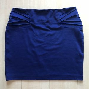 Blue skirt